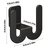 Wall Mounted Shoe Rack Slipper Storage Organizer Hanger Simple Design Door Slipper Hanger For Living Room Foyer Bathroom Hallway