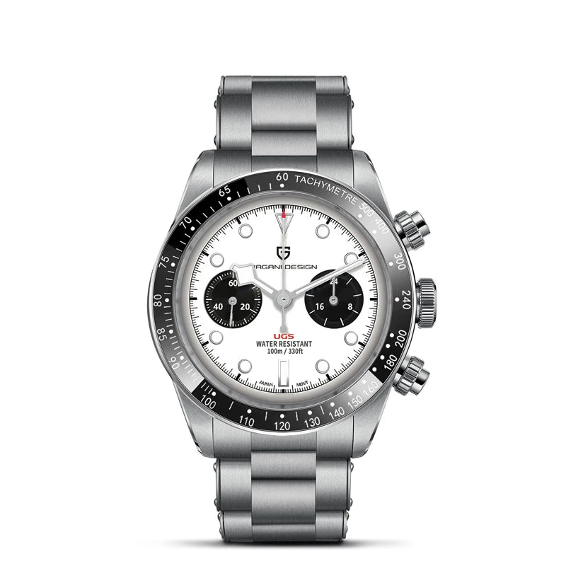 2026 New PAGANI DESIGN Panda Men's Watches Luxury Quartz Chronograph Waterproof AR Sapphire Mirror Sports Watch For Men Luminous