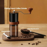 Adjustable Coarseness Manual Coffee Grinder Ceramic Grinding Core Double Bearing Design Coffee Grinding Machine