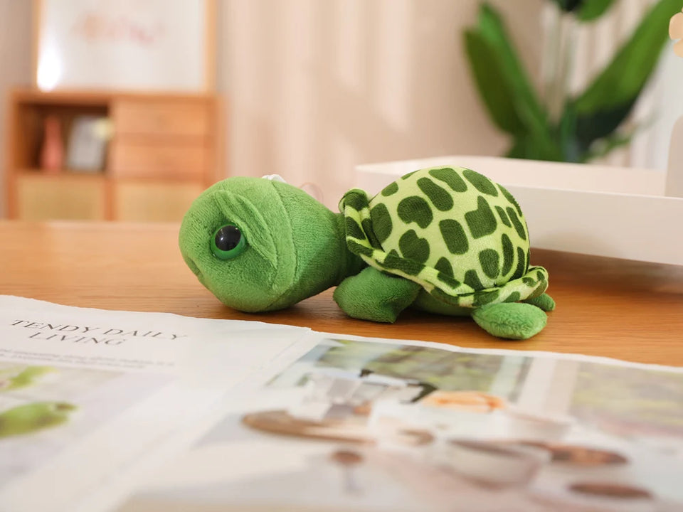 Big Eye Turtle Stuffed Animal - Turtle Plush Stuffed Animals, Mini Plushie for Kids Toys
