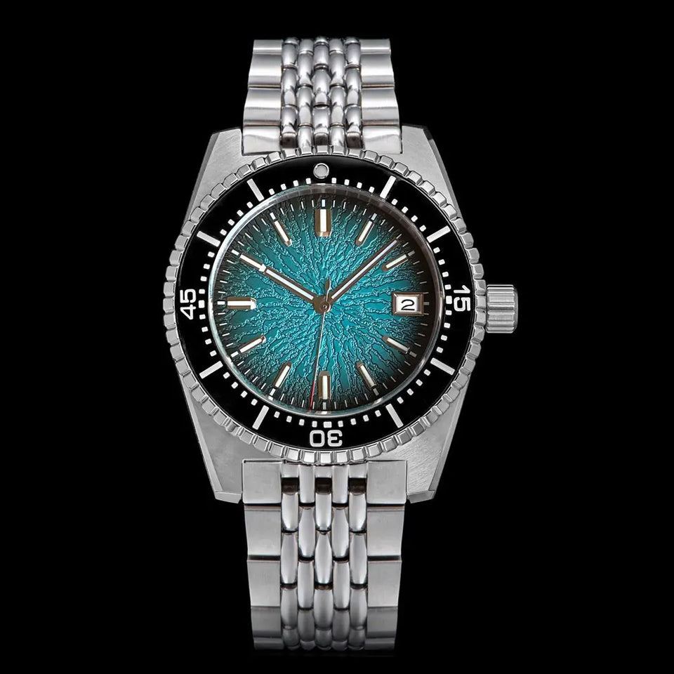 Tandorio 62MAS Style NH35A Automatic Watch For Men 200M Waterproof Diving Mechanical Watches Sapphire Glass Luminous New
