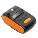 Receipt Printer Portable 58mm Mobile Thermal Printer Wireless BT Mini Bill Ticket Printing Printer with 1pcs Thermal Paper Rolls