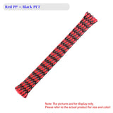 1~100m New  Flexible Braided PP Cotton + PET Yarn Harness Sheath Sleeving Cable Sleeve Wrie Insulated Protection Wrap 4 8 12mm