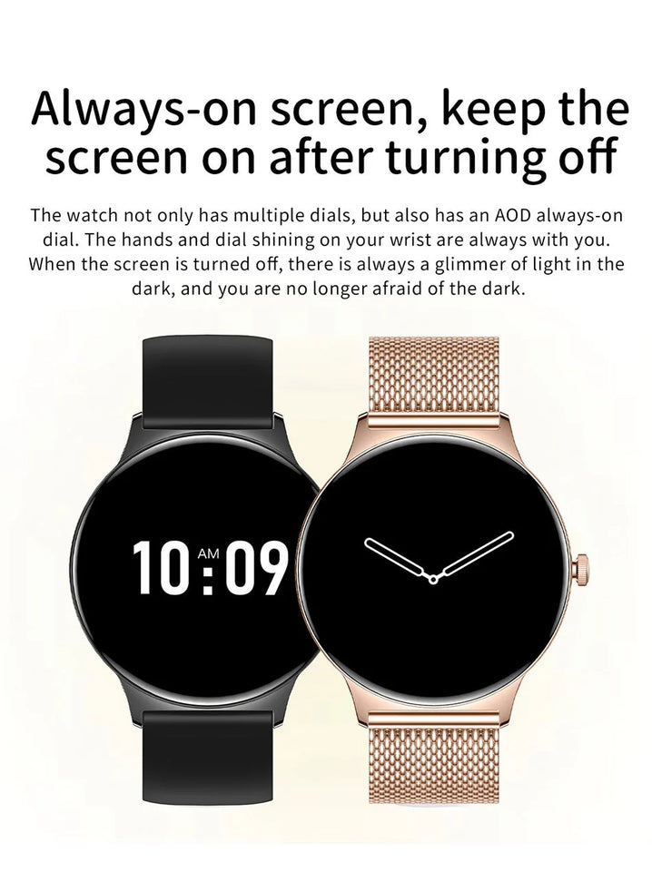 2025 Ultra-thin Durable Women Smart Watch 1.43" Amoled Screen Wireless Call Sports Health Fitness Women Watches For Android iOS