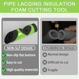 6PCS Foam Pipe Insulation Cutter Tool Cutting Guide Clip for Homes Industries Commercial Places Versatile Fixture