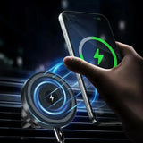 Magnetic Wireless Charger Car 360 Rotation Air Vent Phone Holder Stand Fast Charging Mount For iPhone 17 16 15 14 13 12 Pro Max