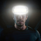 COB LED Super Bright Headlamp Rechargeable 180° Head Lamp Flashlight Outdoor Waterproof Running Fishing Camping Hiking Headlight