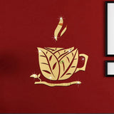 New Creative Acrylic Mirror Coffee Cup Wall Paste Living Room Bedroom Background Wall Decoration Self-adhesive Mirror