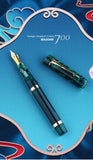Majohn M700 Resin Fountain Pen EF/F Nib 0.5/0.38mm with A Converter Germany Imported Ink Pen Beautiful Students Gifts
