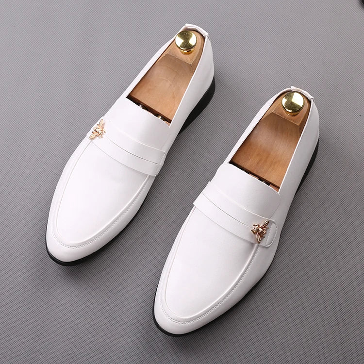 Mens Dress Shoes Formal Leather Shoe Fashion italy shoes Handmade Wedding Party Shoes Men Loafers Oxford Shoes