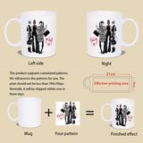 1pc Funny Programmer Cat Ceramic Mug – "I Am a Programmer" Double-Sided Design, Perfect Gift for Computer Coders, Coffee & Tea C