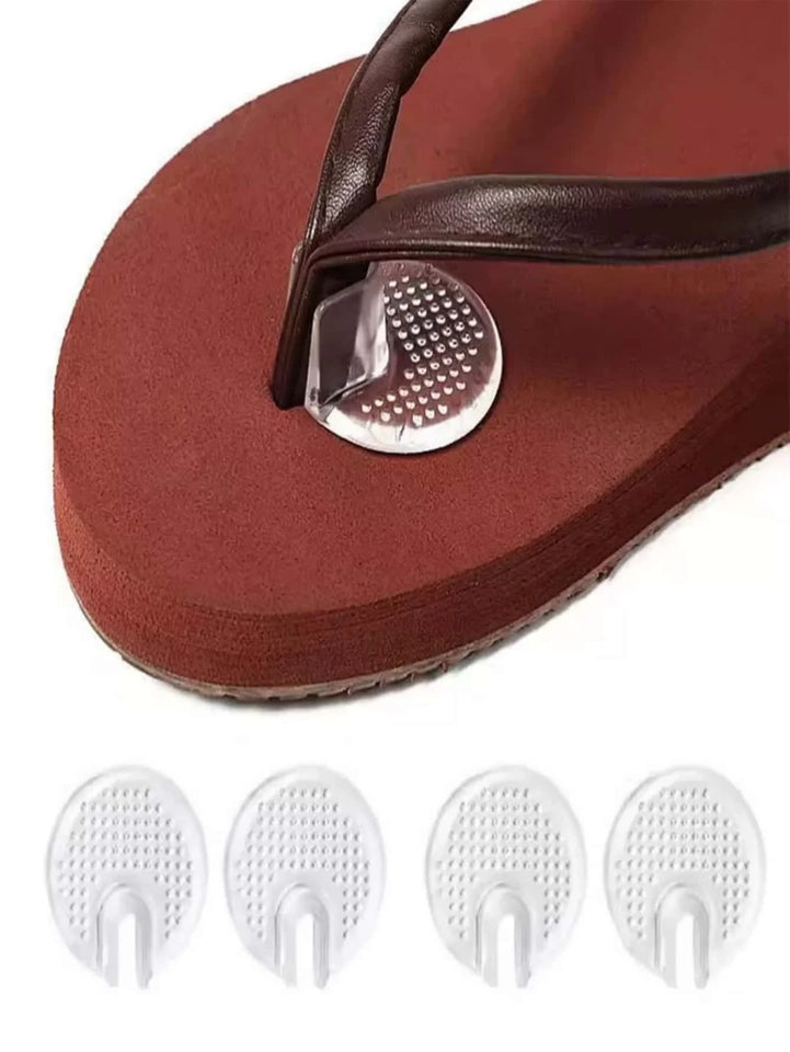 10 pairs Soft flip Flop Gel Cushions Pad Toe Protectors for Thong Sandal lnserts Guards insoles Shoes Grip Pads Metatarsal Pad