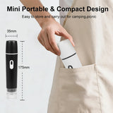 Air Vacuum Pump Automatic Food Sealing Air Pump USB Rechargeable Sealer Pump For Food Handheld Dry/wet Food Sealer Pump