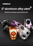 TANKE MTB Mountain Bike Stem Aluminum Alloy Ultralight High strength Short 31.8×28.6MM Bicycle CNC Stem DH/AM/XC Accessory upgra