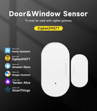 Smart Door Window Magnetic Sensor Zigbee3.0 Z2MQTT Home Security Protection for Home Assistant Smart Home System