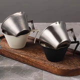 100ML Espresso Extraction Cup 304 Stainless Steel with Scale Thickened Exquisite Ounce Coffee Cup Home Kitchen Cafe Accessories