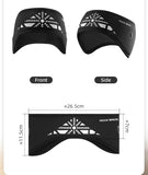 ROCKBROS Outdoor Cycling Headband Ear Warmer Men Winter Cycling Workout Windproof Double Layer Warm Earmuffs Headwear Sweatband