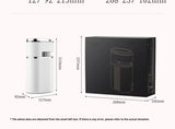 Compact Semi-Automatic Coffee Machine - Perfect for Espresso and American Coffee at Home