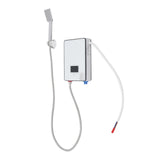 4500W 110V Water Heater, Touch Screen Electric Water Heater, Instantaneous Water Heater  On Demand Bath Shower