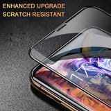 2/4PCS 9D Screen Protector Tempered Glass for IPhone 14 13 12 11 15 Pro Max Protective Glass for IPhone X XR XS Max 7 8 614 Plus