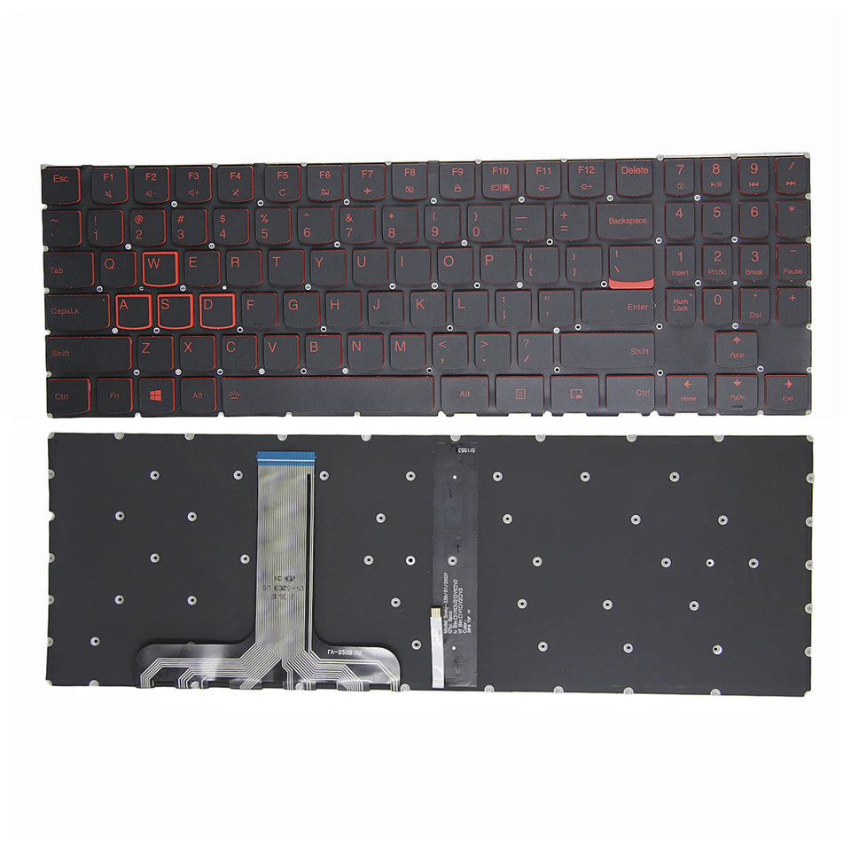 New US Keyboard for Lenovo Legion Y520-15IKB R720-15IKB Y7000 Y520-15 Y720-15IKB Y530-15 Y545 PG0 English Laptop Backlit
