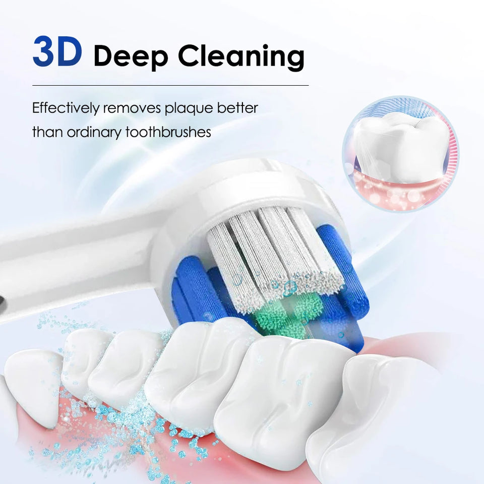 Electric Toothbrush Cordless USB Rechargeable Waterproof Intelligent Toothbrush Effective Oral Care Adults Automatic Tooth Brush