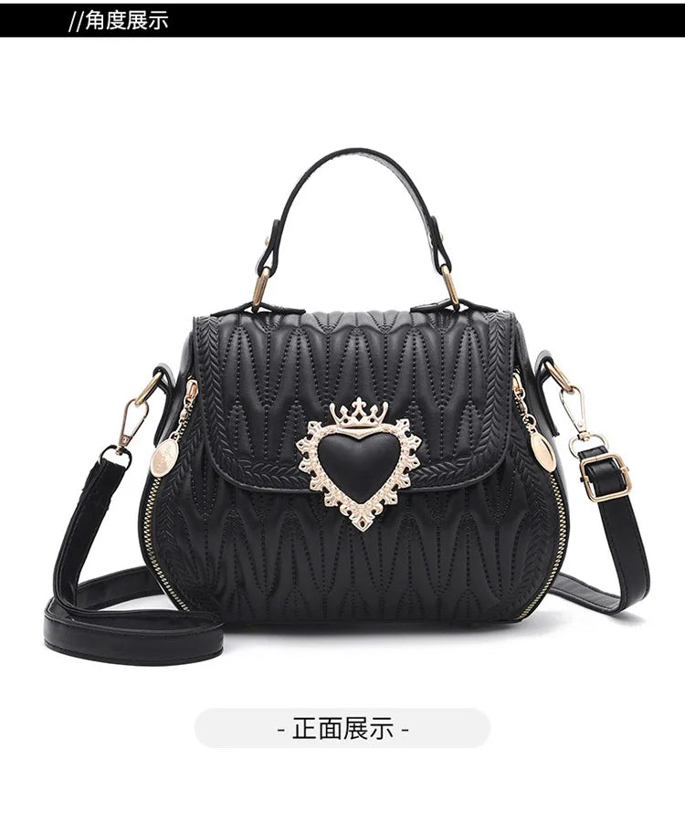 Women's Bag Fashion Lock Shoulder Square Women Handbags Casual Simple Handheld Diagonal Straddle Bag Shopping Messenger Bag