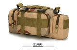 Outdoor Hiking Waist Bag 600D Waterproof Oxford Climbing Shoulder Bags Fishing Camping Hiking Pouch Chest Bag