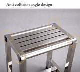 Simple Stainless Steel Stool Multi Functional Furniture Shoe Changing Stools Bath Footstool Portable Fishing Bench 걸상
