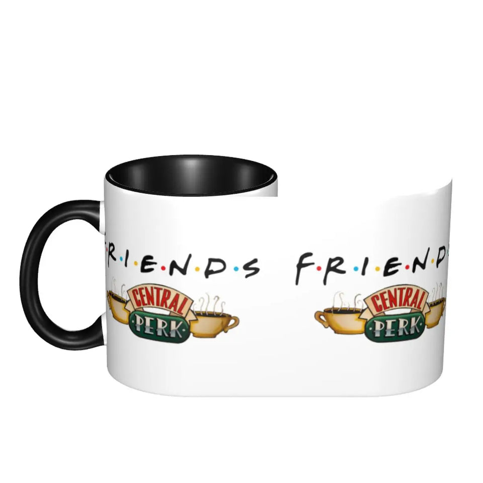 Classic Friends TV Show Coffee Mug DIY Personalized Ceramic Mug Cup Creative Present