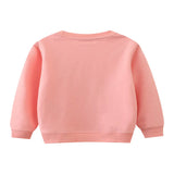 Jumping Meters 2-7T New Arrivals Girls Sweatshirts Bunny Applique Toddler Clothing Hooded Tops Autumn Spring Baby Costume