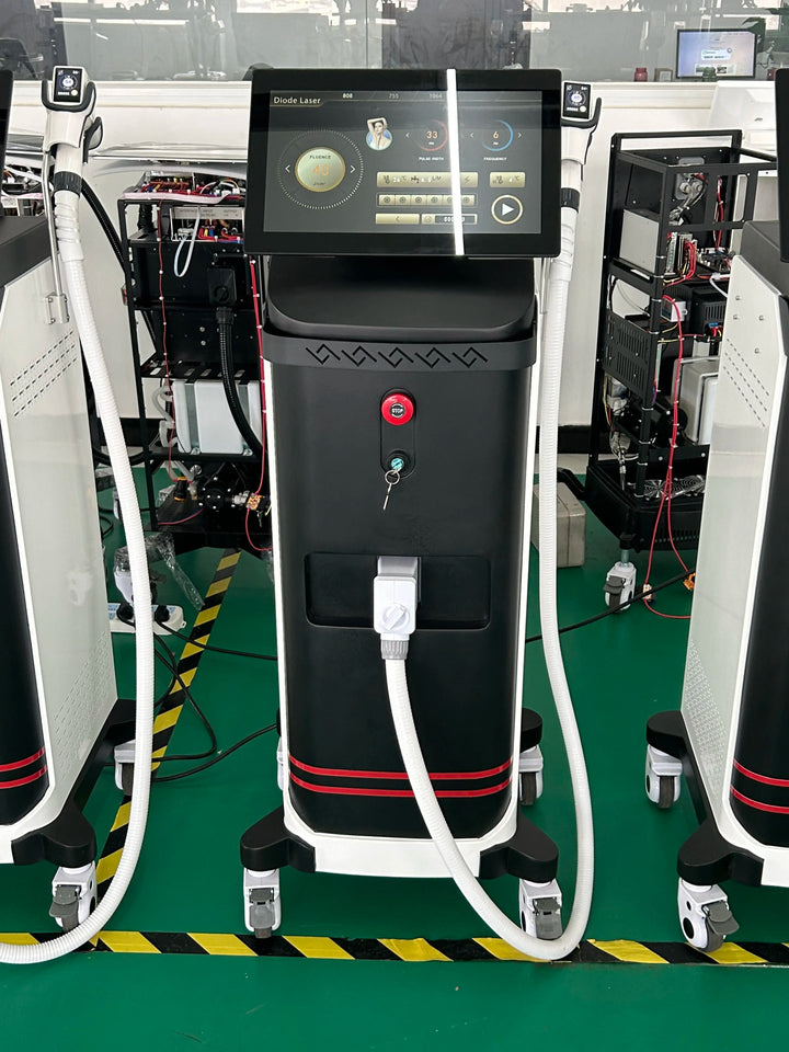 2026 New Portable Standing Commercial Multi-Purpose Diode Laser Beauty Device for Hair Removal & Skin Rejuvenation