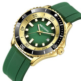 Fashion New Watches for Men Multi Functional Luminous Date Quartz Wrist Watch Man Clock Leisure Sports Waterproof Men's Watch