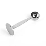 Stainless Steel Stand Tamper Spoon Tools 2 In 1 Coffee Scoop Portable Coffee Powder Measuring Scoops