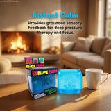 Nice Cube Stress Relief Toy | Super Solid Squish Sensory Fidget | Slow Rising Ice Cube Anxiety Relief