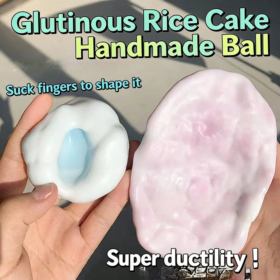 Squishys Fidgets Toys Stress Relief Sand Glutinous Balls Ultra-Soft Decompression Toy Anxiety Relief Squeeze For Adults Kids