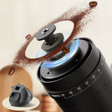 New Portable USB Electric Coffee Bean Grinder 40 Gears External Adjustable Rechargeable Grinders Household Mini Coffee Machine