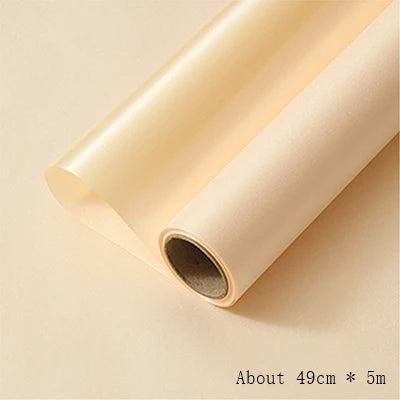 Korean Packaging Film for Flowers, Premium Waterproof Floral Wrapping Paper, Flower Shop Flower Packaging Materials
