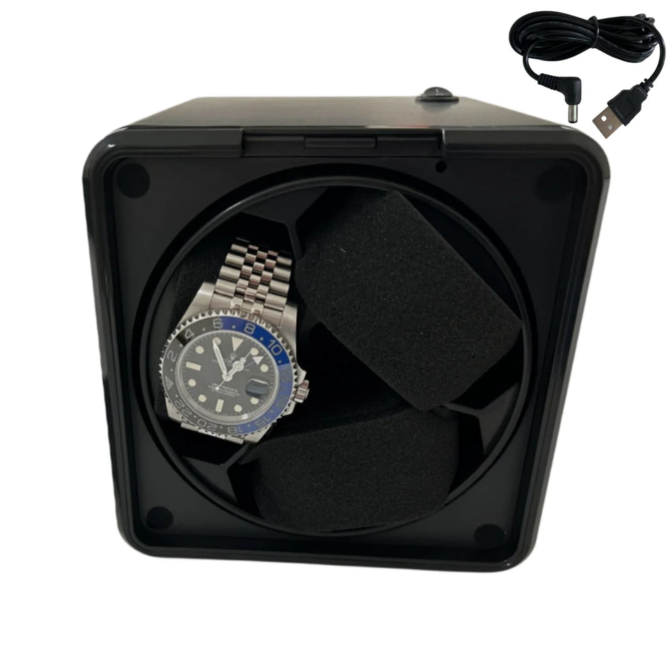 Vertical Winder Watch Box Automatic Rotator Silent Watch Winders Motor Men Mechanical Watches Display Organizer Boxes Accessory