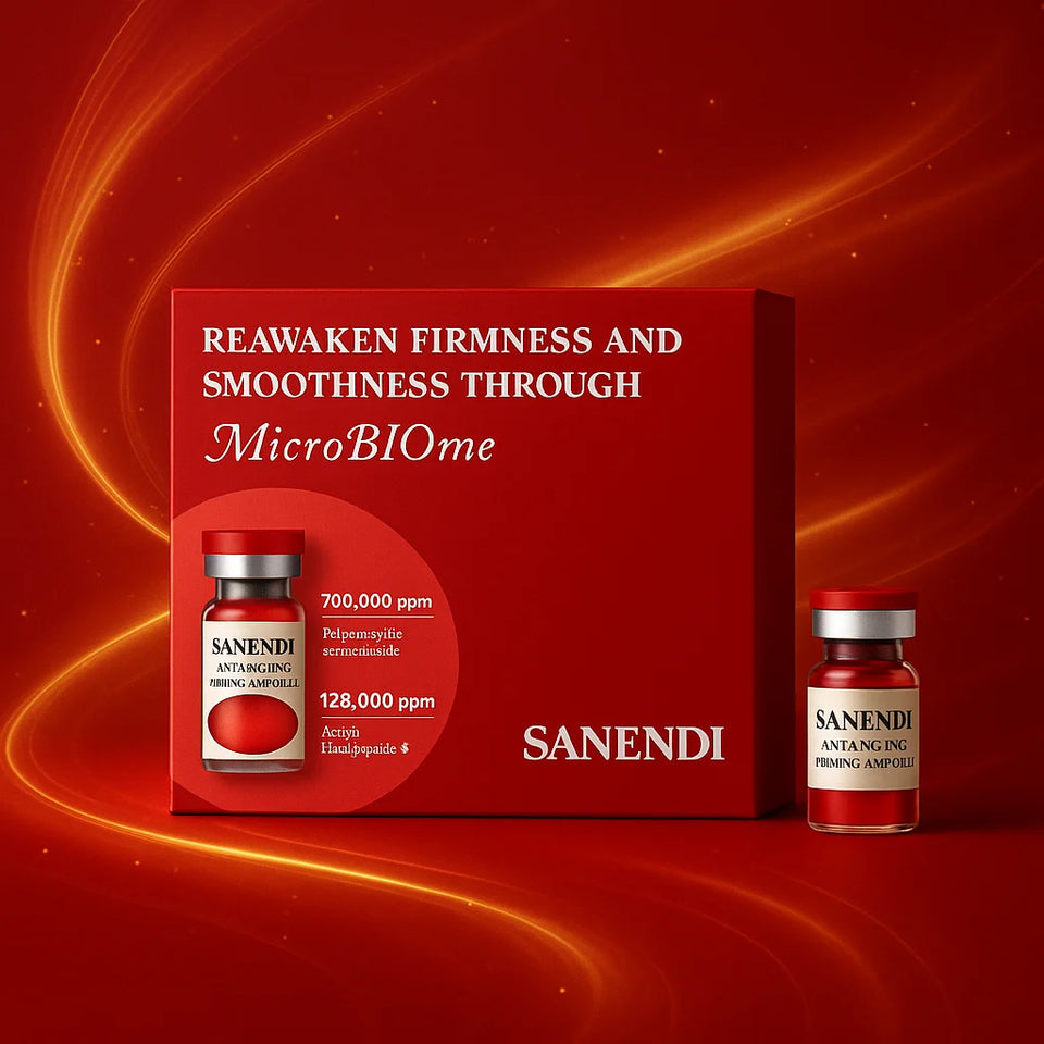 Sanendi Daily Facial Skin Care Probiotic Essence Moisturizing Hydrating Brightening Care Set for Beauty Salon
