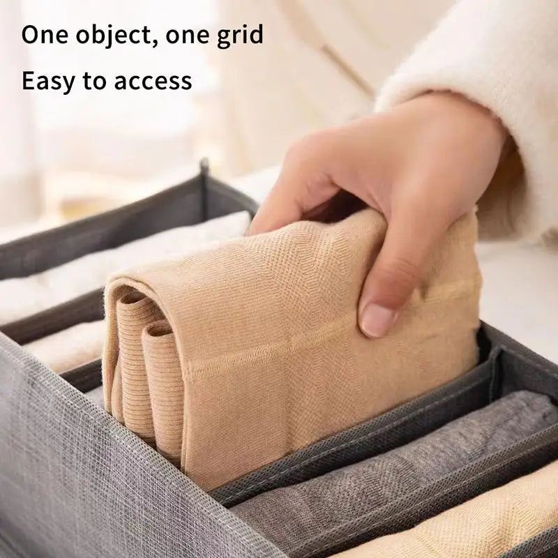 ✔Underwear Organizers Of Cabinets And Drawers Wardrobe Clothes Bra Organizer For Underwear Socks Pants Home Foldable Storage Box