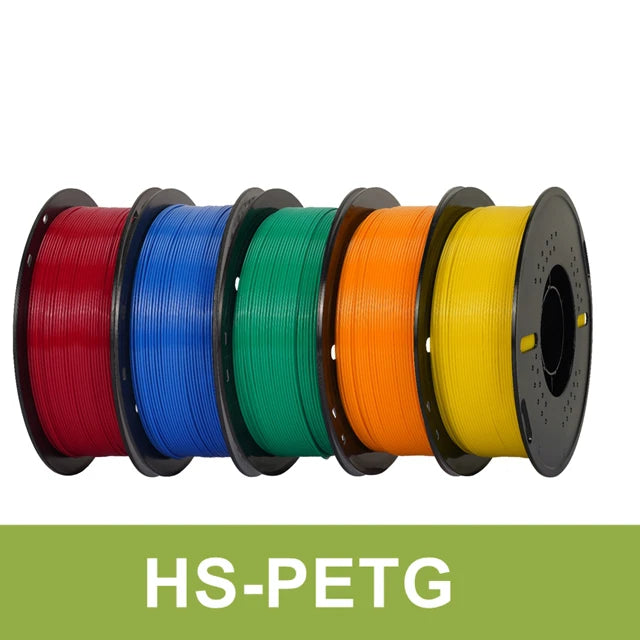 KINGROON 5KG(11LBS) PLA PETG HS-PLA HS-PETG Filament 1.75mm High Speed 3D Printer Material Matte PLA 1kg*5 Roll Mix Color New
