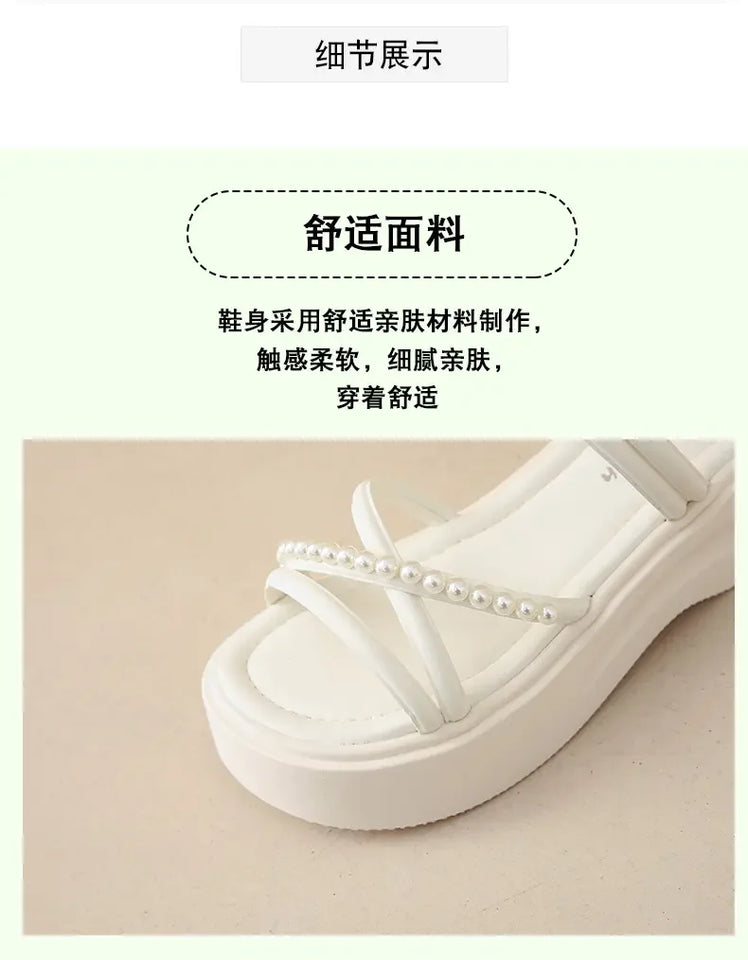 2026 new summer sandals for casual wear and versatile women's sandals