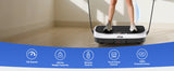 Vibration Plate Fitness Multi-Function Vibration Trainer 330lbs 120 Levels Whole Body Workout for Home Gym Muscle Relax Exercise