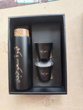 400ML Thermos +80ml Mug Customiszed  the Name in Arabic Script Tea Set  for Party  Birthday Wedding