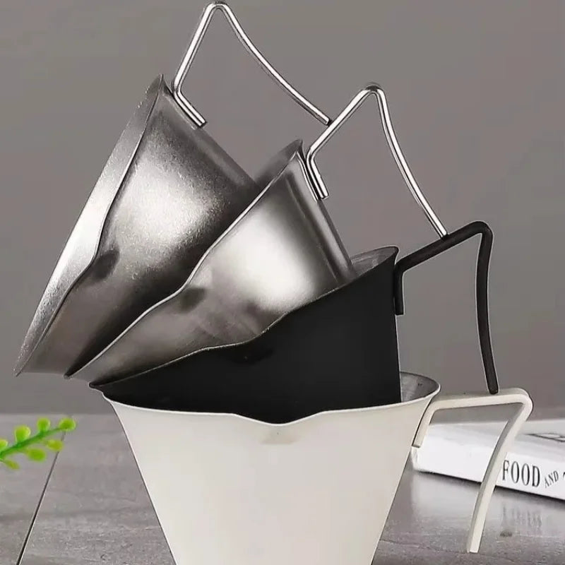 100ML Espresso Extraction Cup 304 Stainless Steel with Scale Thickened Exquisite Ounce Coffee Cup Home Kitchen Cafe Accessories