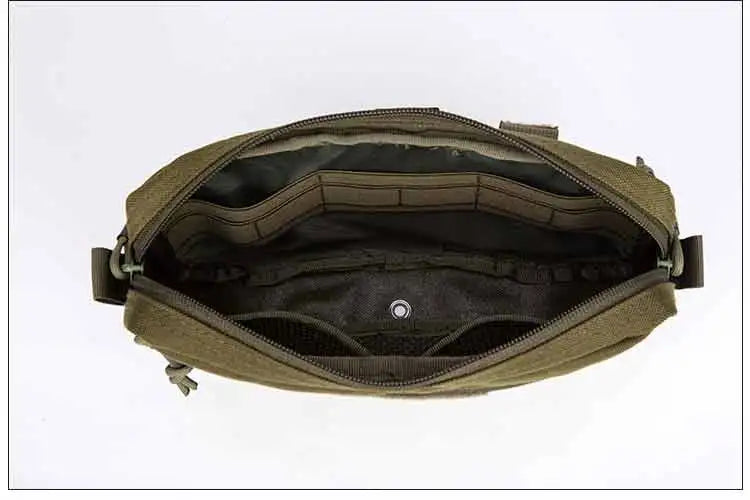 1050D Sports Hunting Dump Pouch Nylon Front Pouch of Plate Carrier Chest Rig with Molle Carrying Kit Pouch