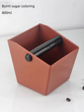 Coffee Knock Box Espresso Grounds Container Coffee ABS Bucket Anti Slip Powder Beveled Residue Barista Accessories Maker Tools