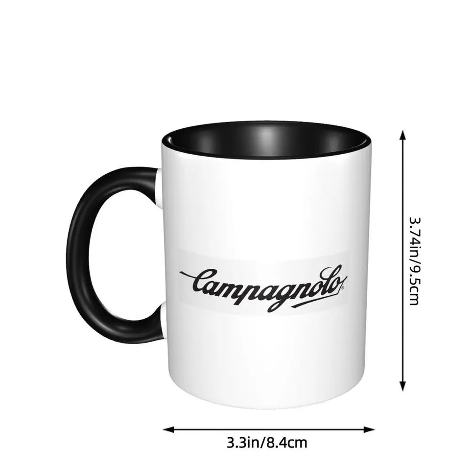 Campagnolo Vintage Italian Cycling Tour Mug Funny Ceramic Coffee Cups Tea Mugs Milk Cup Drinkware Gifts for Friends