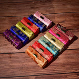 Color Packing Boxes Retro Cosmetic Bags Embroidered Flower Storage Box Lipstick Case Lipstick Holder Packaging Box Lipstick Box